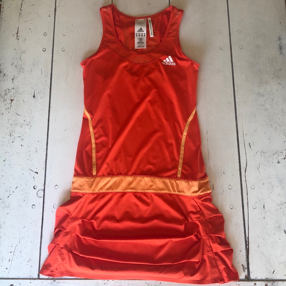 ADIDAS Tennis Dress Small Orange🍊